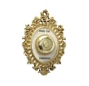 BOLTZE GRUPPE Wanddeko Champagner Glocke Gold Kunstharz Bild 2