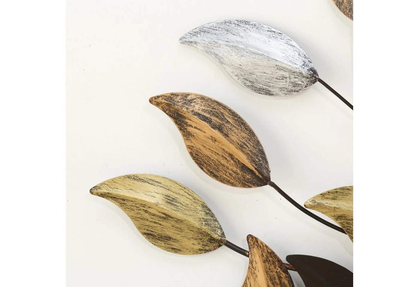 BOLTZE Wanddekoobjekt Fagus Modern Metall 107 cm