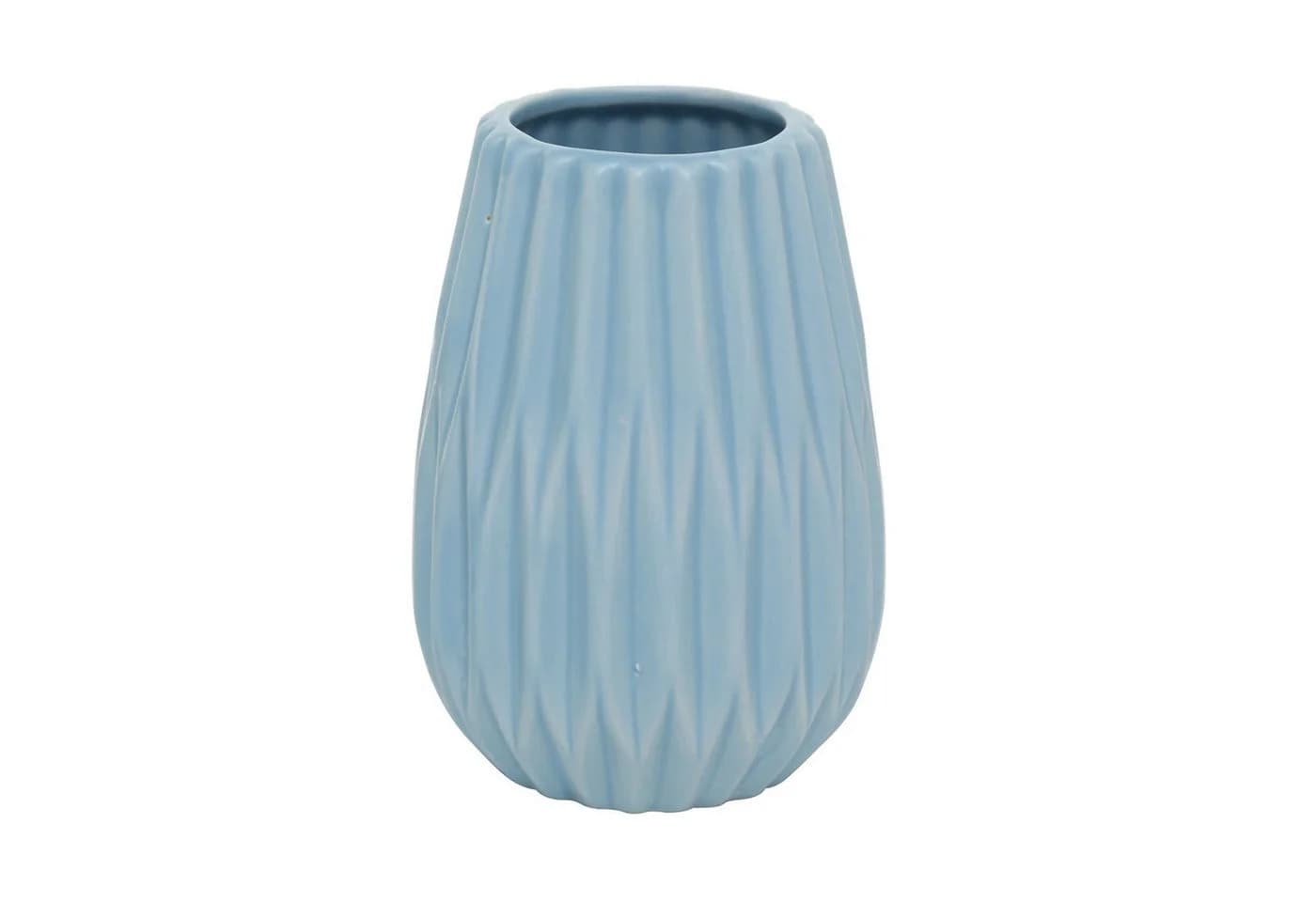 BOLTZE Blumenvasen-Set Wilma 3er-Set Blau-Weiß - Bild 2