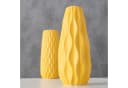 BOLTZE Tischvase 2er Set Luana Gelb Steingut Matt Bild 2