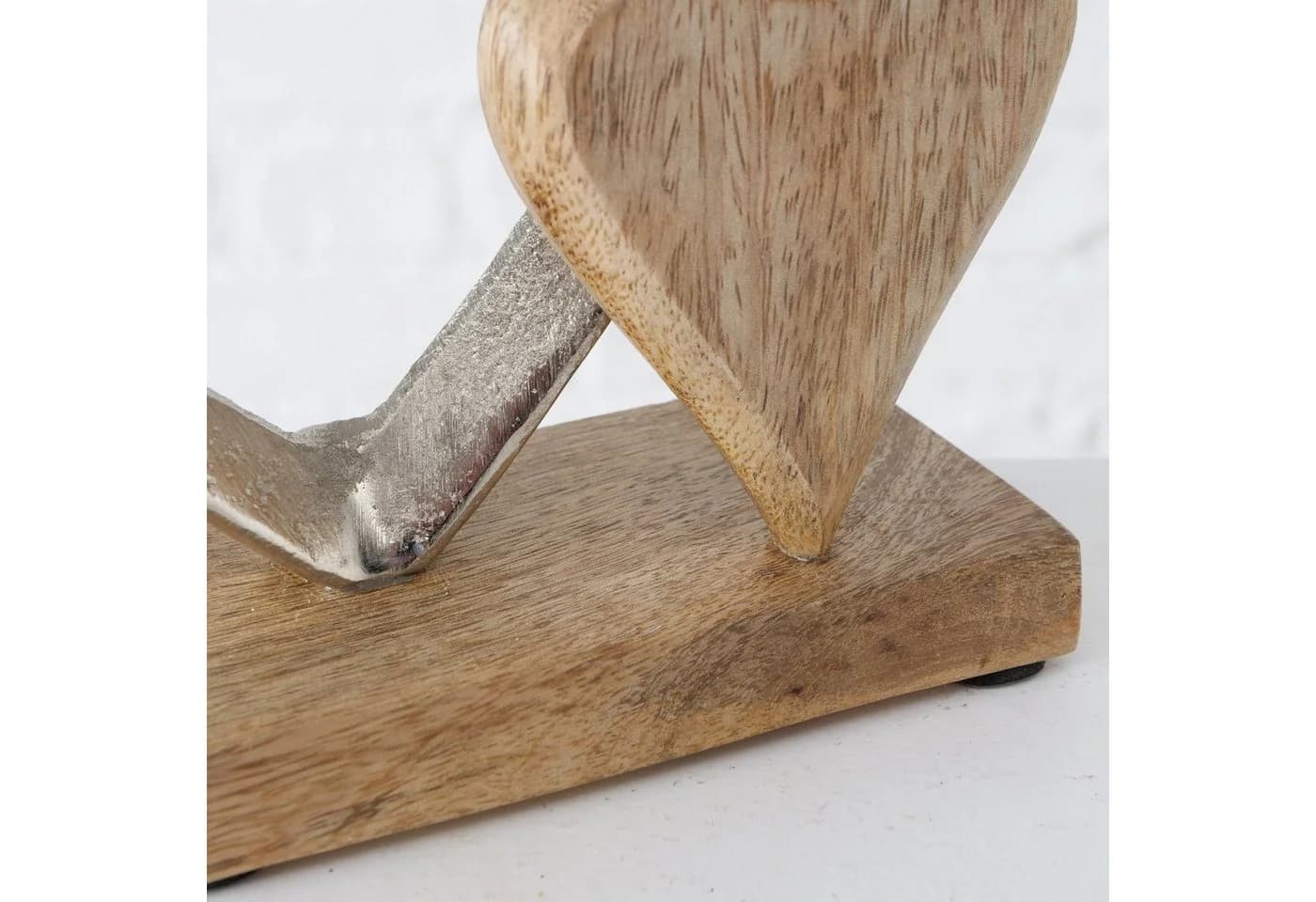 BOLTZE GRUPPE GmbH Dekoaufsteller Carolyn Herz Aluminium Hochzeit 22 cm - Bild 4