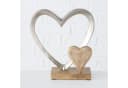BOLTZE GRUPPE GmbH Dekoaufsteller Carolyn Herz Aluminium Hochzeit 22 cm Bild 5