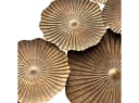 BOLTZE Wanddekoobjekt Farretti Gold Blumen-Design Bild 3