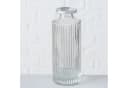 BOLTZE Tischvase 3er Set Glas Flaschenform Relief Bild 4