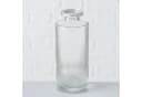 BOLTZE Tischvase 3er Set Glas Flaschenform Relief Bild 5