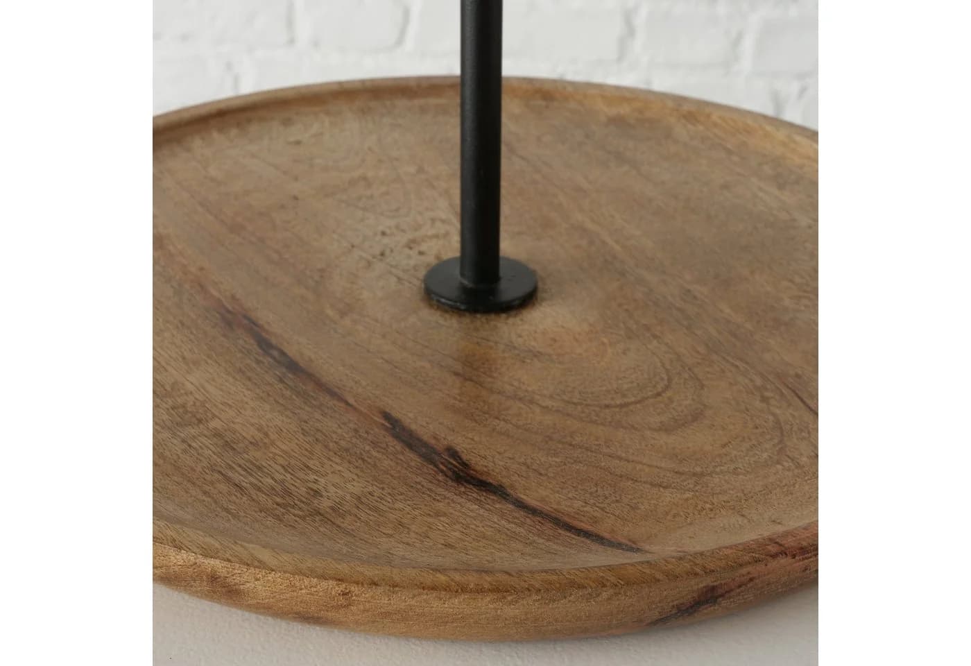 Boltze Etagere Kabir Mangoholz Eisen Industrial