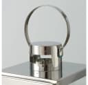 BOLTZE Kerzenlaterne Caruso 2er Set Silber Windlicht Skandinavisches Design Bild 3