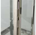 BOLTZE Kerzenlaterne Caruso 2er Set Silber Windlicht Skandinavisches Design Bild 4