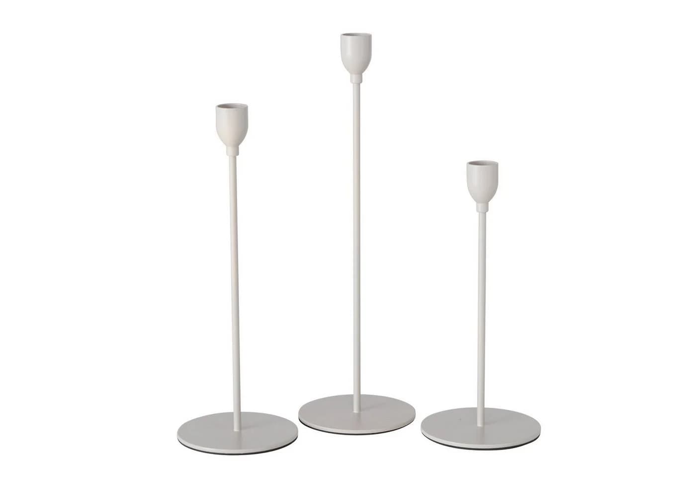BOLTZE GRUPPE GmbH MALTE Kerzenhalter Beige Metall - Bild 2