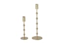 BOLTZE GRUPPE KIMBERLY Kerzenhalter 2er-Set Gold Metall Bild 2