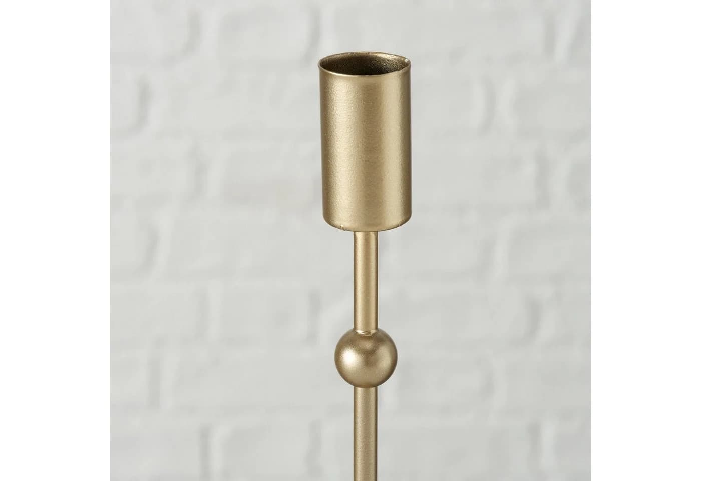 BOLTZE GRUPPE KIMBERLY Kerzenhalter 2er-Set Gold Metall - Bild 4