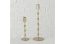 BOLTZE GRUPPE KIMBERLY Kerzenhalter 2er-Set Gold Metall Bild 5
