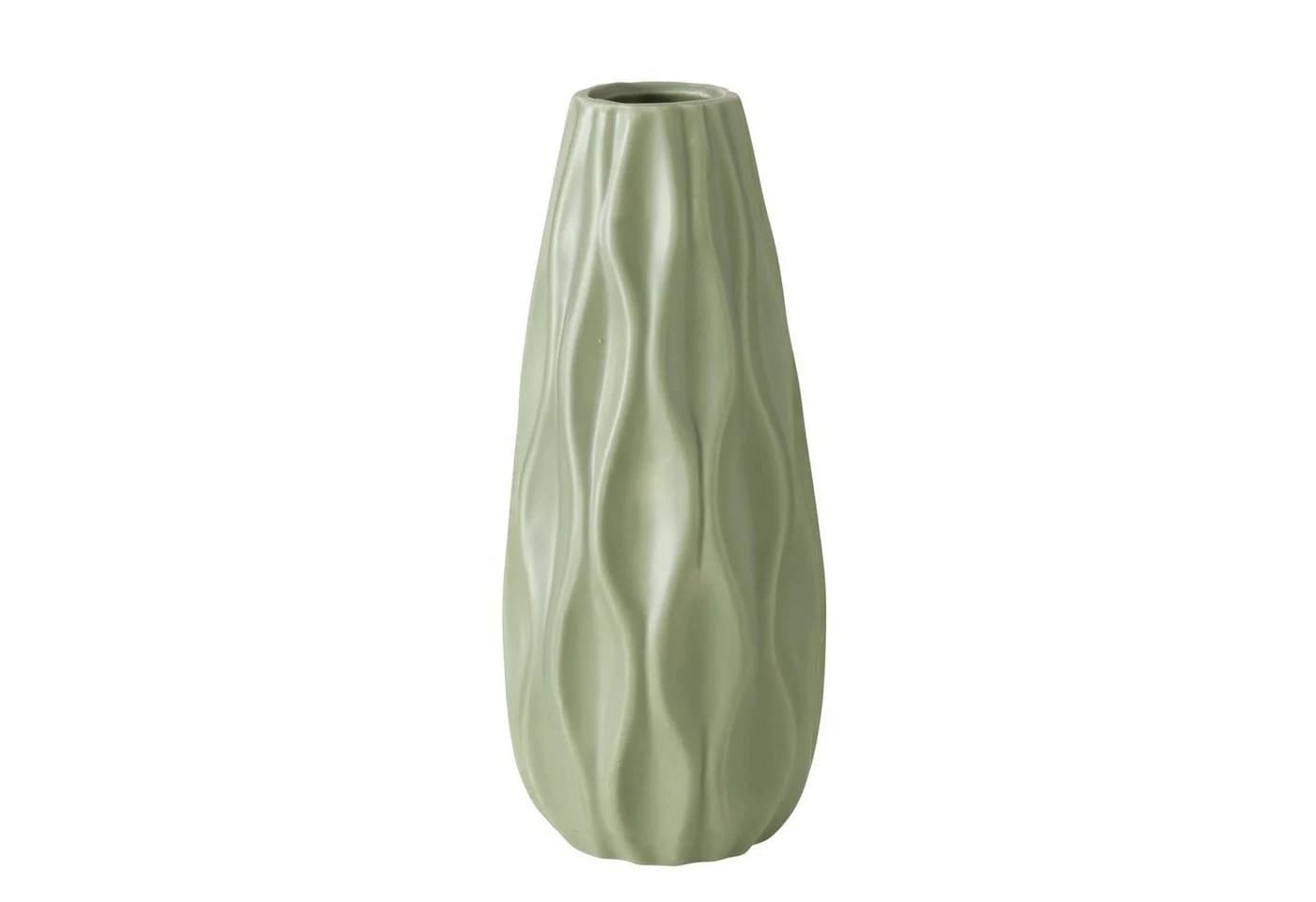 BOLTZE GRUPPE GmbH Tischvase Luana Grün 2er-Set Keramik