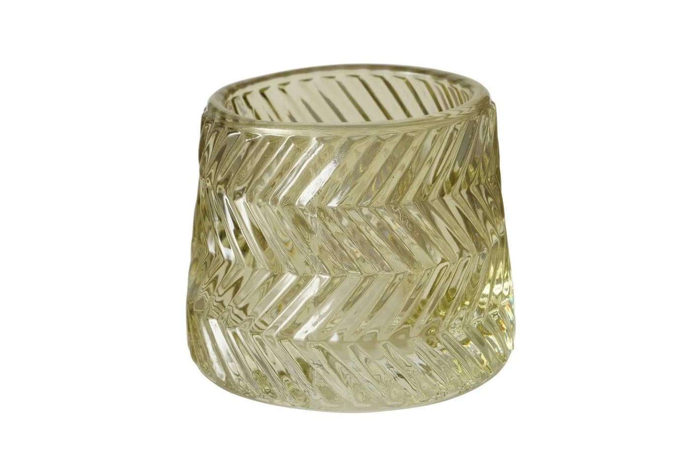 BOLTZE Teelichthalter Sabena Glas lackiert Rund 7 cm - Bild 5