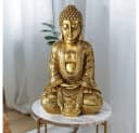 BOLTZE Dekofigur Buddha Figur Wohnzimmer Dekofigur, Skulptur Bild 3