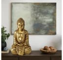 BOLTZE Dekofigur Buddha Figur Wohnzimmer Dekofigur, Skulptur Bild 4