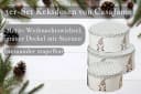 BOLTZE GRUPPE Keksdose CasaJame 3er Set Wichtel grau Bild 1
