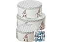 BOLTZE GRUPPE Keksdose CasaJame 3er Set Wichtel grau Bild 2