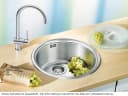 Blanco Rondosol Spüle 513307 46x39 cm Edelstahl Bürstfinish Bild 1