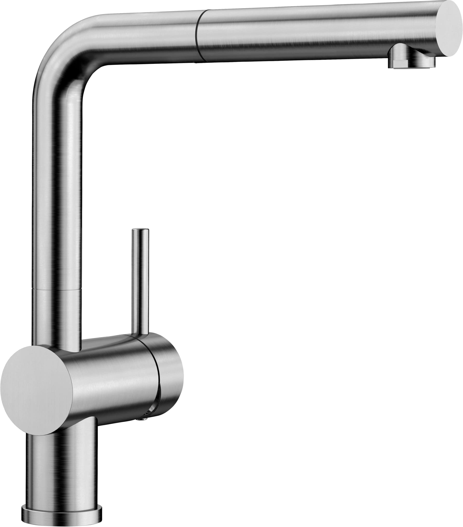 BLANCO LINUS-S Küchenarmatur Edelstahl Hochdruck Ausziehbar