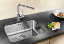 Blanco Supra 500 U Spüle 518205 53x43cm Edelstahl Bürstfinish Unterbau Bild 2