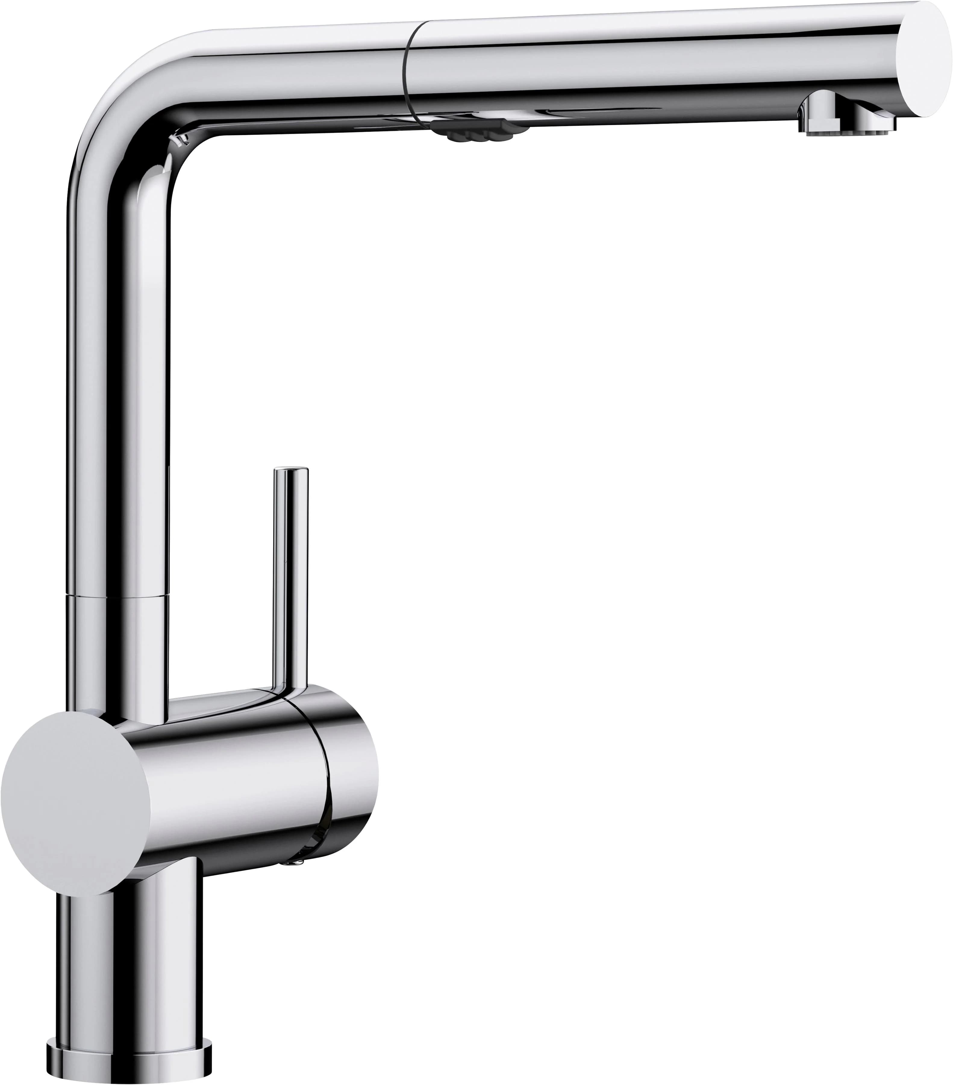 BLANCO LINUS-S Vario Küchenarmatur Chrom Hochdruck Messing