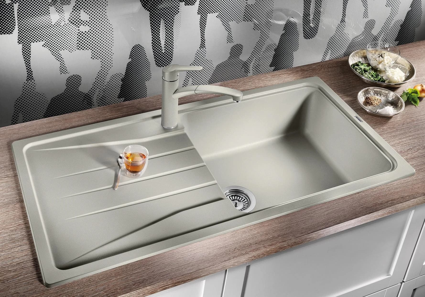 Blanco Sona XL 6 S Einbauspüle Weiß Verbundwerkstoff