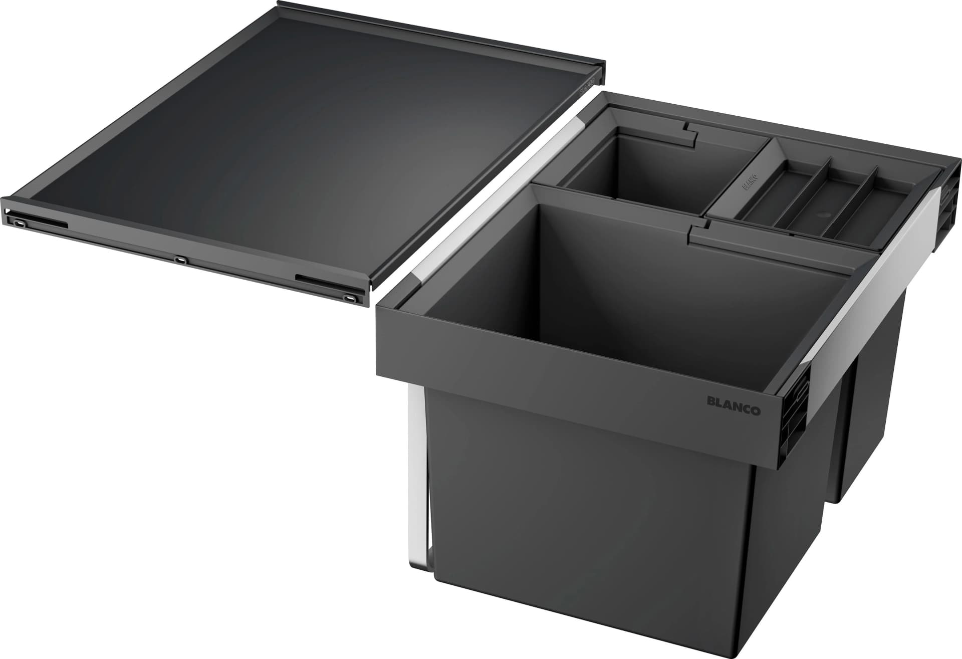 Mülltrennsystem BLANCO Flexon II XL 60/3 Schwarz Kunststoff - Bild 2