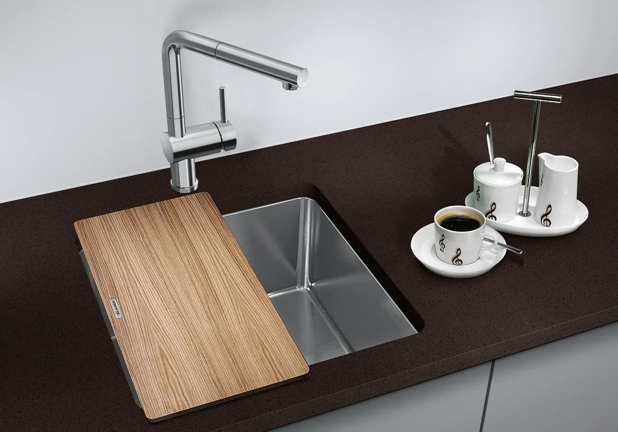 Blanco Andano 400-u Spüle 44x44 cm Edelstahl Seidenglanz Unterbau
