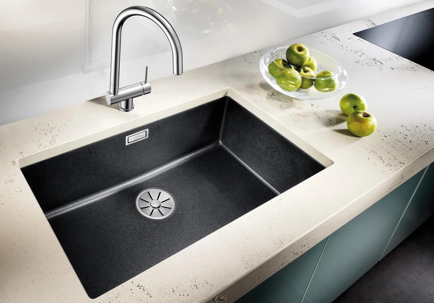 Granitspüle Blanco SUBLINE 700-U Anthrazit Verbundwerkstoff