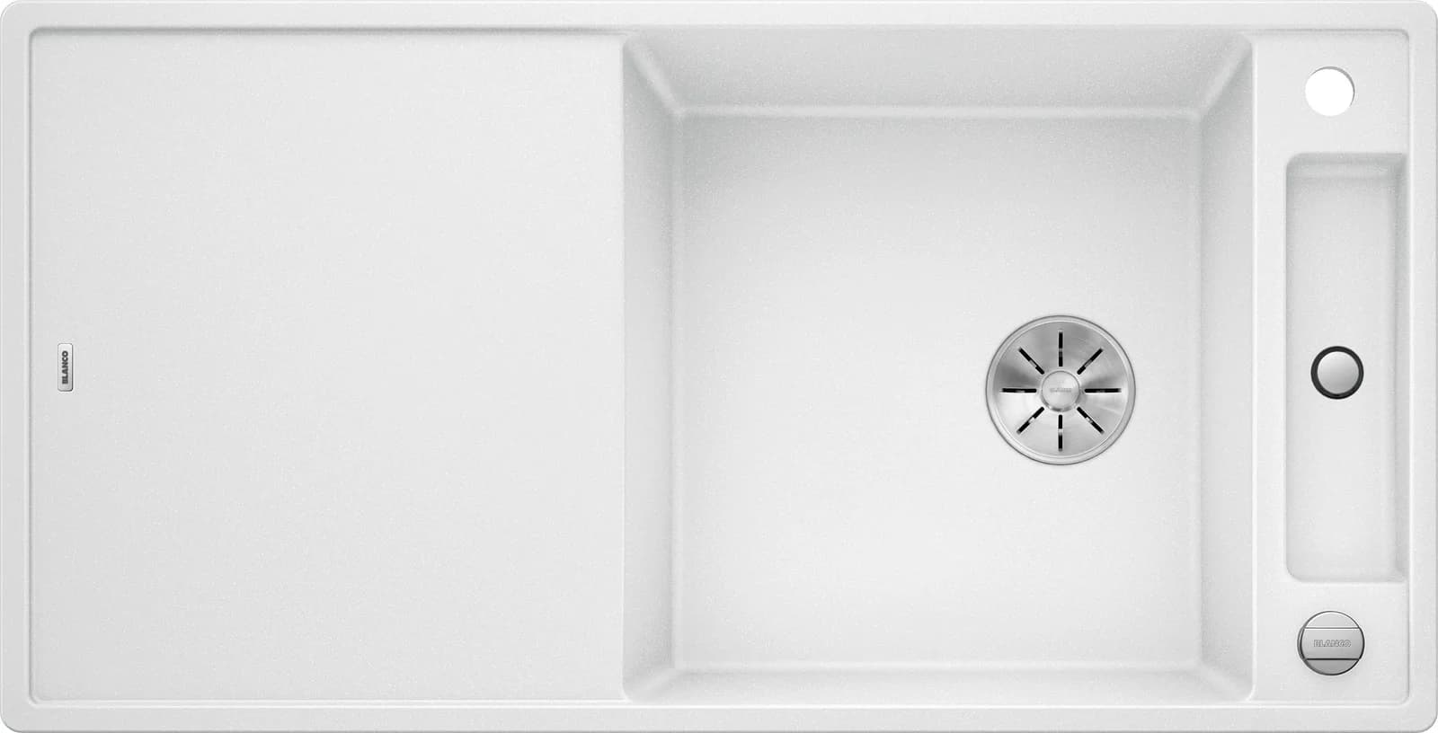 Blanco Axia iii xl 6 s Spüle 523504 100x47cm PuraDur Weiß
