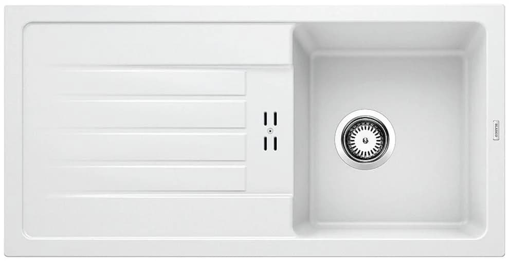 Granitspüle BLANCO FAVUM 45 S Weiß Verbundwerkstoff