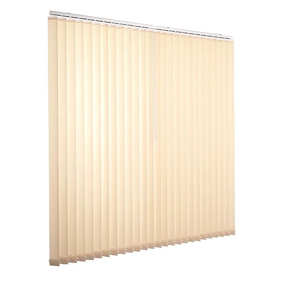 Ventanara Lamellenvorhang 89mm Komplettset Beige Polyester - Bild 2
