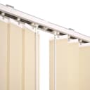Ventanara Lamellenvorhang 89mm Komplettset Beige Polyester Bild 4