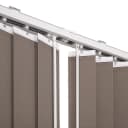 Ventanara Lamellenvorhang Komplettset 89mm Vertikaljalousie Taupe Bild 4