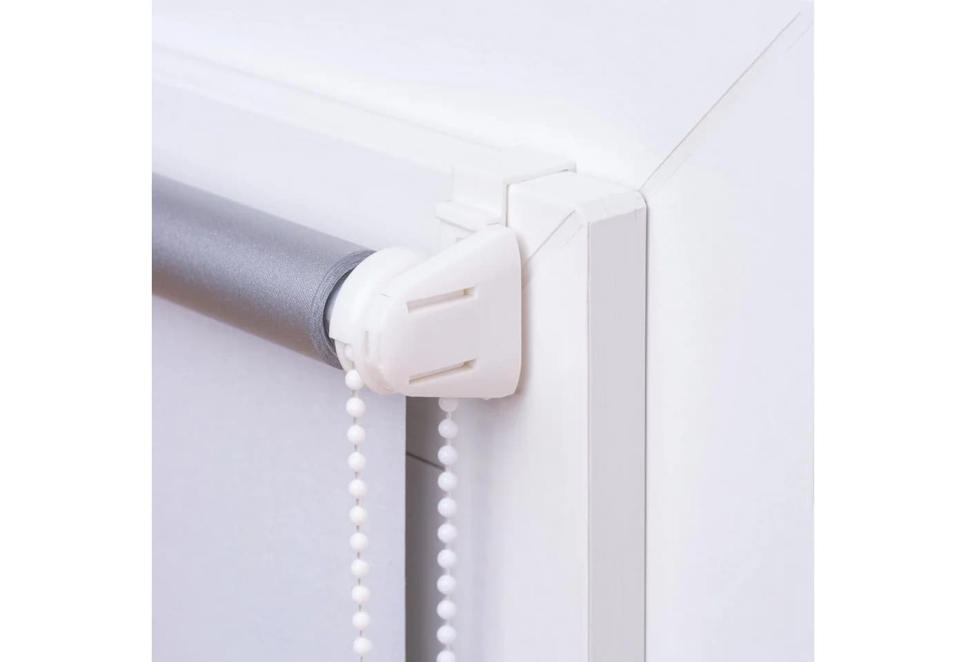 Ventanara Verdunkelungsrollo Klemmfix Weiß Polyester - Bild 4