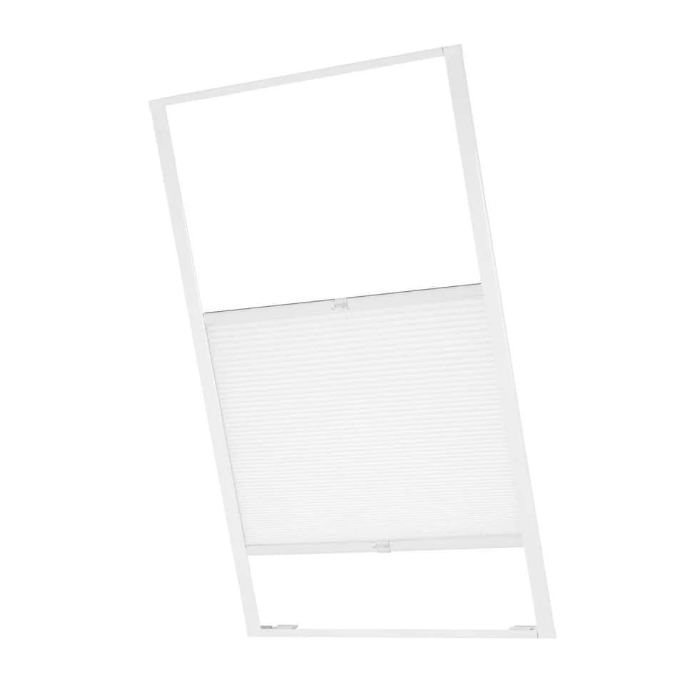 Ventanara Dachfensterplissee Weiß für Velux Fenster Wabenplissee - Bild 2