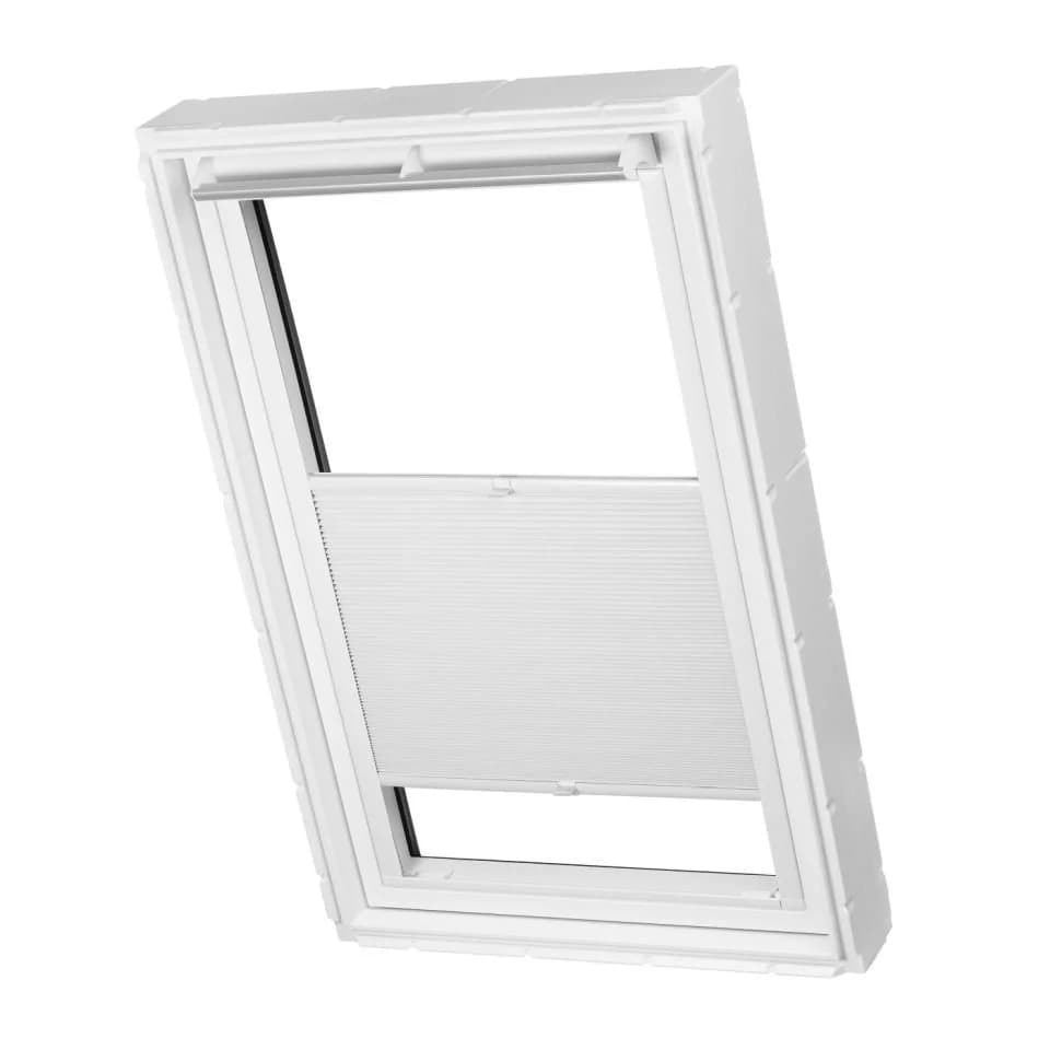 ventanara Dachfensterplissee Weiß Verdunkelung für Velux - Bild 4