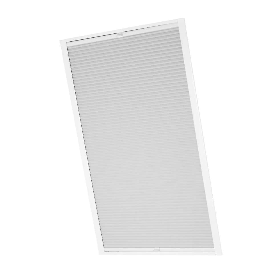 Ventanara Dachfensterplissee Grau Verdunkelung für Velux