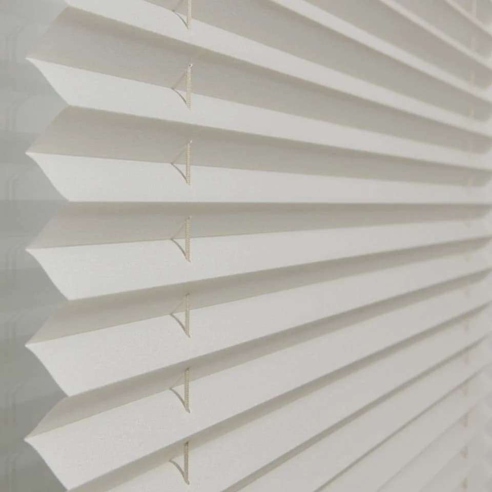 Ventanara Plissee Beige Faltrollo Klemmfix inkl. Premium Klemmträger