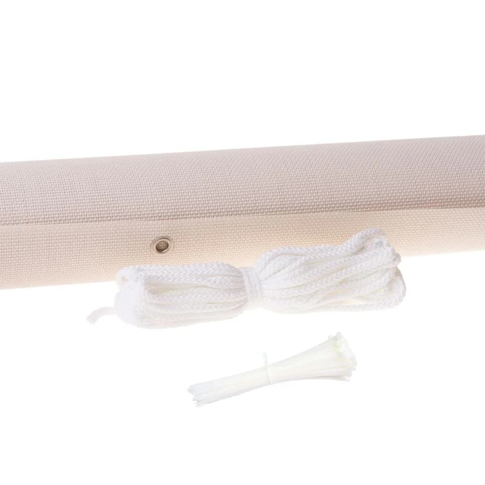 ventanara Balkonsichtschutz Beige PVC Balkonverkleidung blickdicht - Bild 4