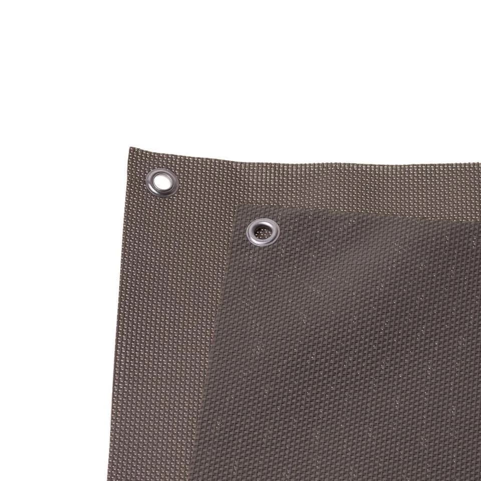 ventanara Balkonsichtschutz Taupe PVC blickdicht Balkonverkleidung