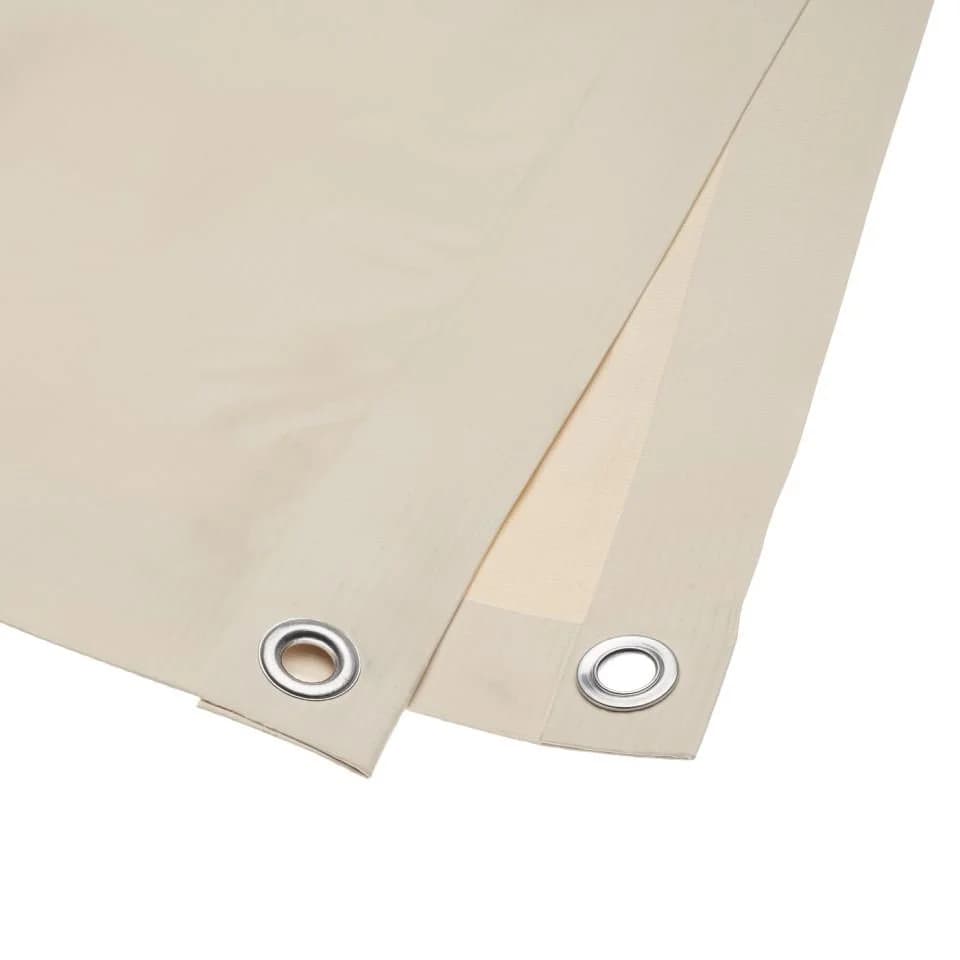 Ventanara Balkonsichtschutz PVC blickdicht Grau Balkonverkleidung
