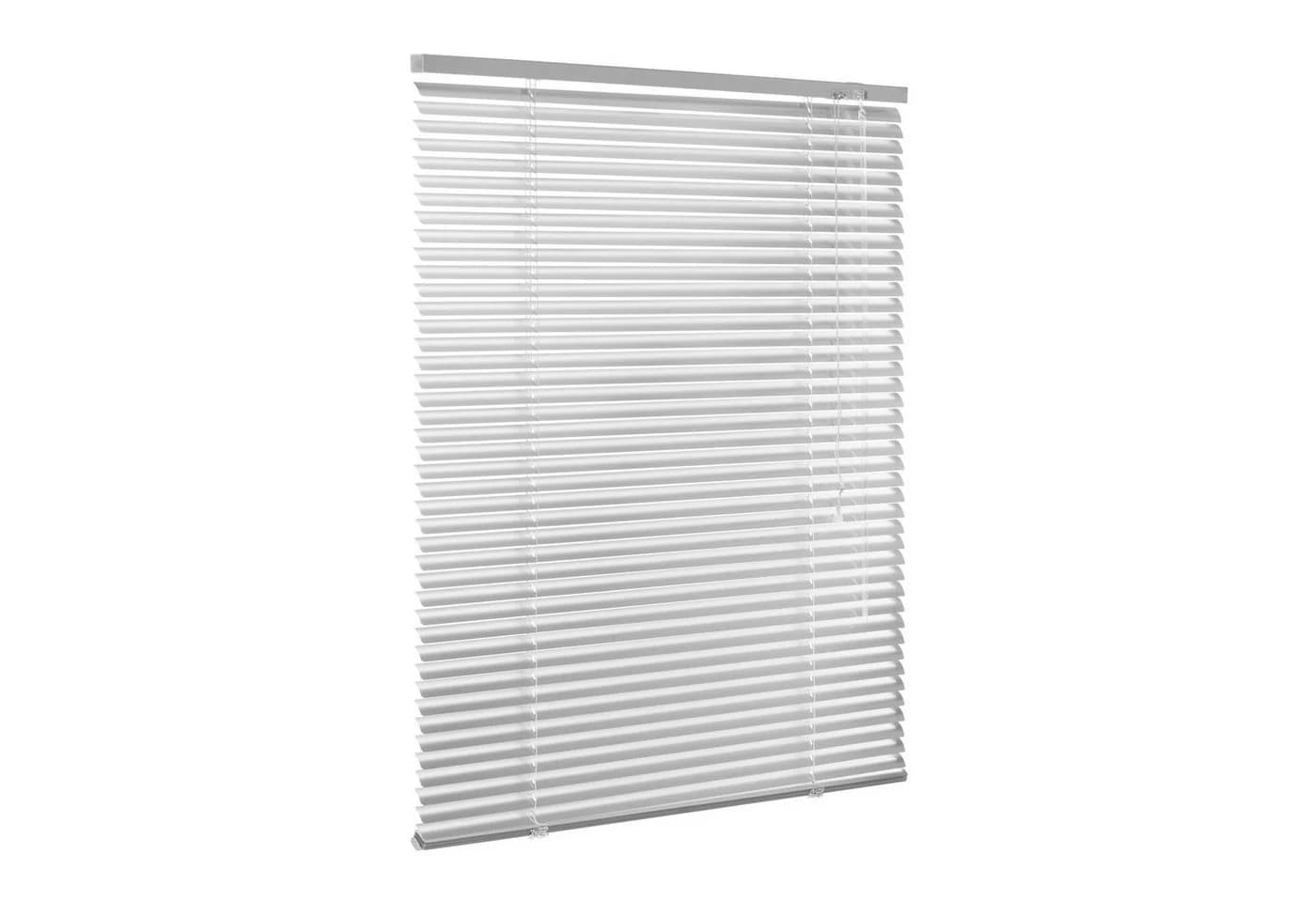 ventanara Alu-Jalousie Klemmfix Silber 25mm Lamellen - Bild 2