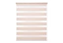 Ventanara Doppelrollo Klemmfix Creme Polyester ohne Bohren Bild 1