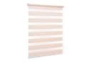 Ventanara Doppelrollo Klemmfix Creme Polyester ohne Bohren Bild 2