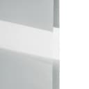 Ventanara Doppelrollo mit Kassette Matt Weiss Hellgrau Gestreift Bild 3