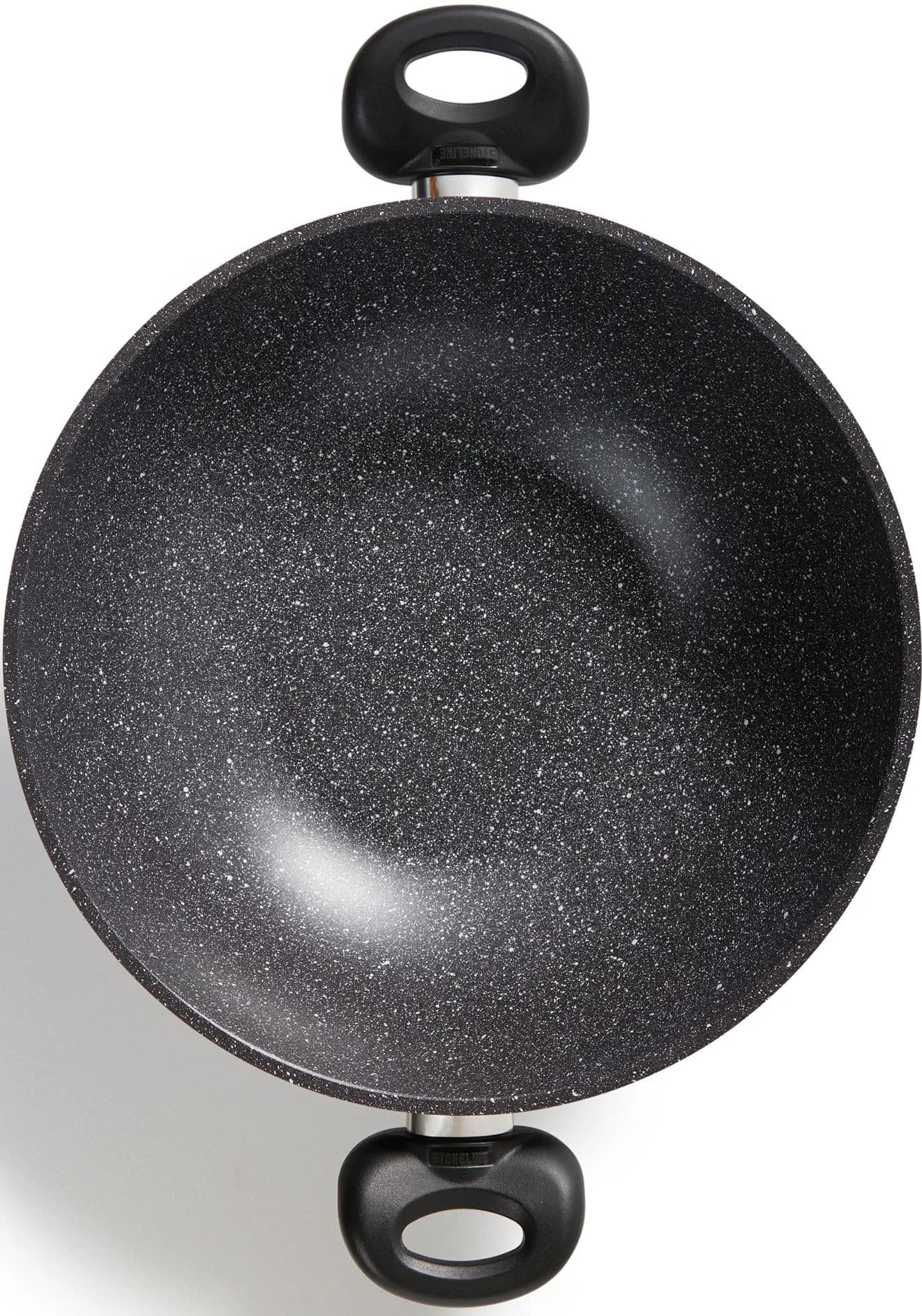 Wok STONELINE Anthrazit 28 cm Induktion