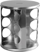 STONELINE Gewürzregal 12-tlg. 360° drehbar Edelstahl Glas Bild 1