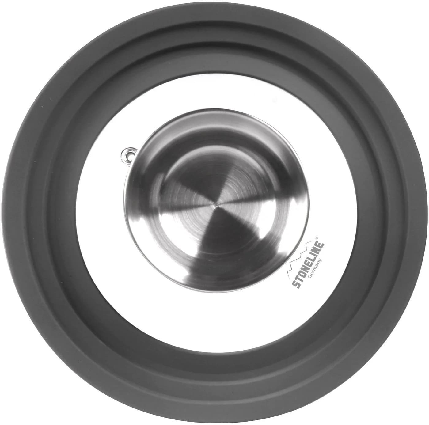 STONELINE Universaldeckel mit Silikonrand und Aroma-Funktion für 16/18/20 cm